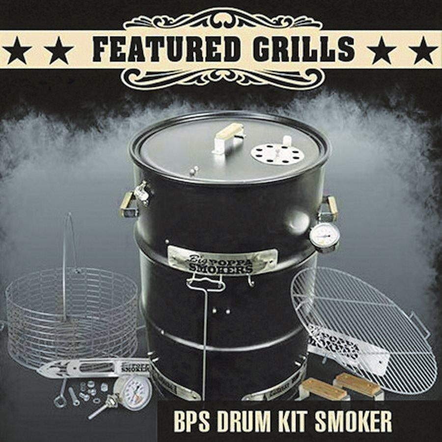 Big Poppa s Drum Smoker Kit Drum Not Included. Assembly Required