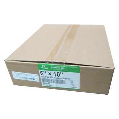 Chamber Vacuum Bags - 6" x 10" (3 Mil)