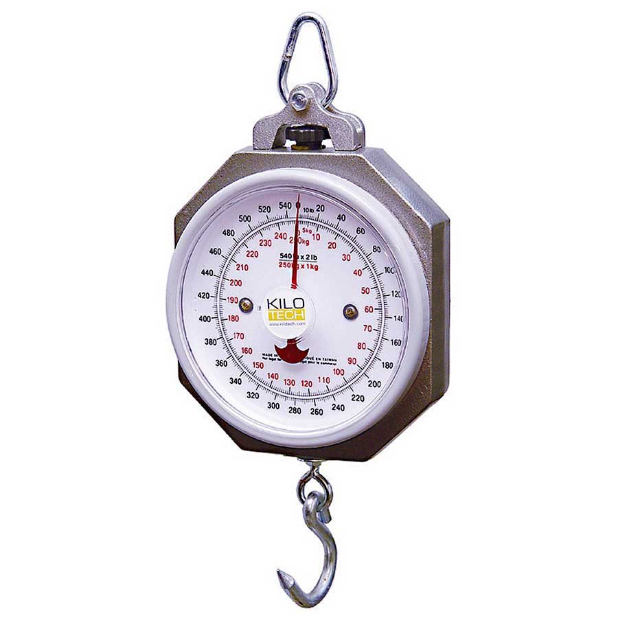 Kilotech Hanging Scale 8 5” Diameter Dial