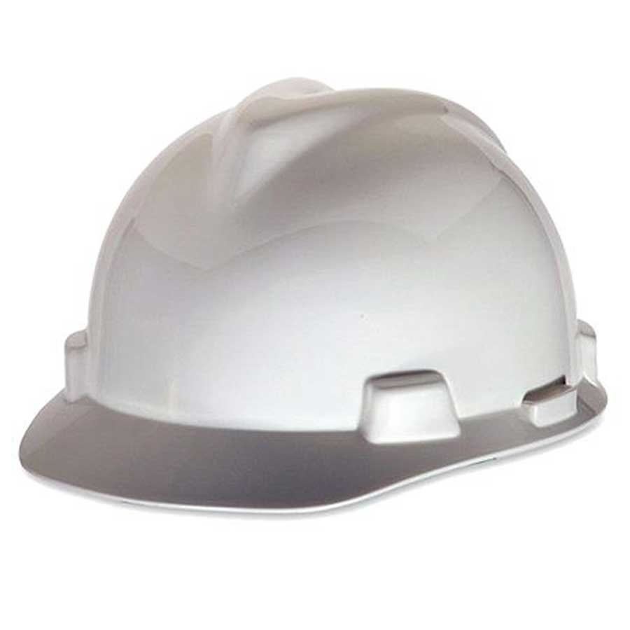 Adjustable White Safety Hard Hat