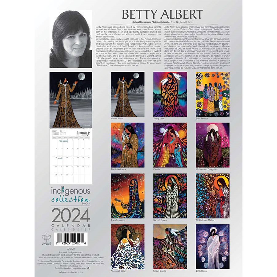 2024 Calendar Betty Albert