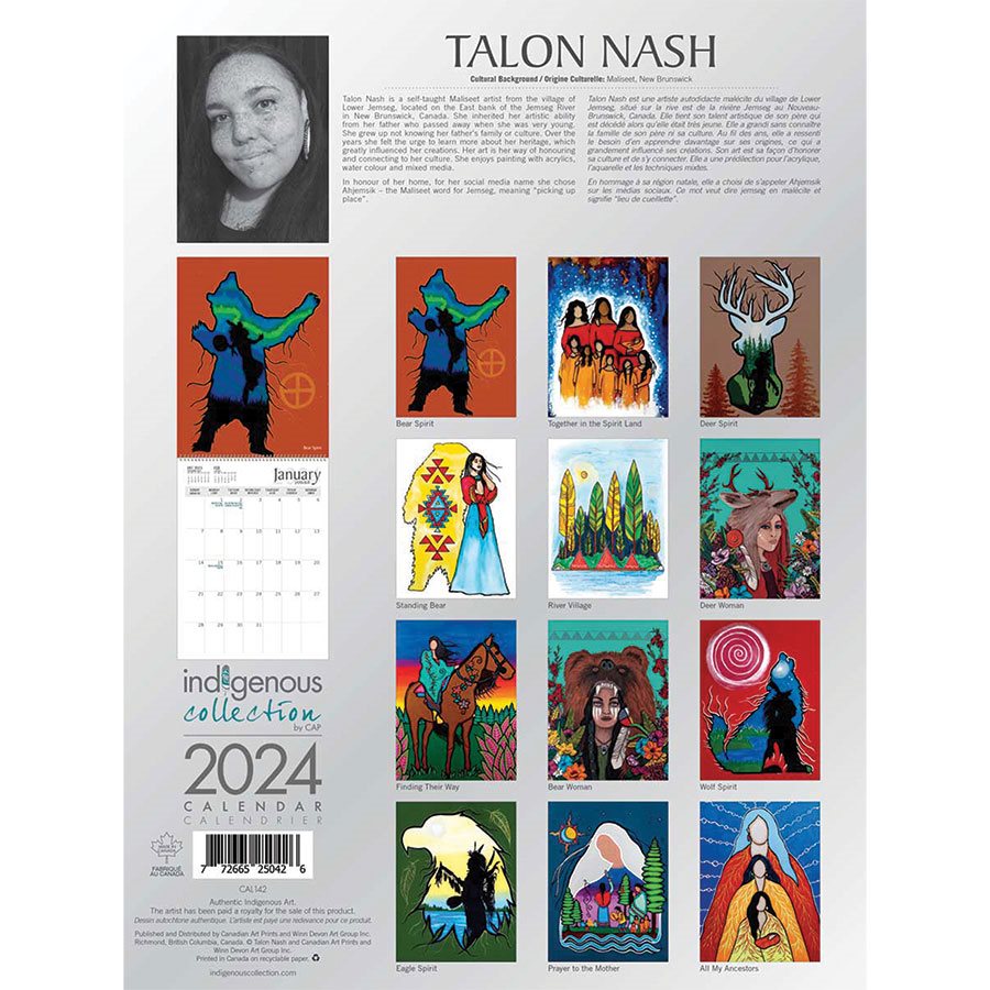 2024 Calendar Talon Nash